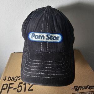 Vintage 90's pornstar hat made in usa